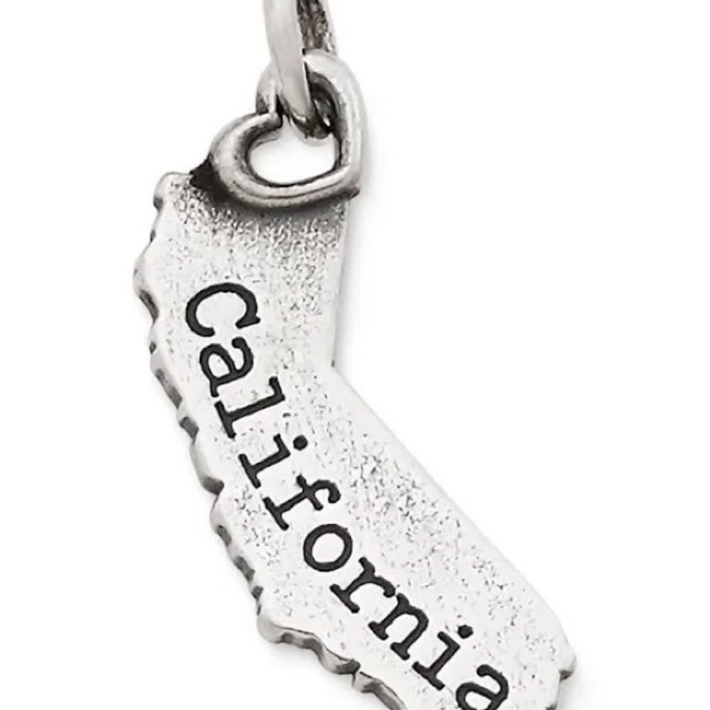 James Avery silver My California State Charm